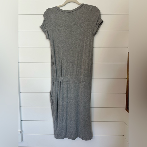 Brigitte Brianna Sexy Modest Baseball tee dress - Picture 2 of 4